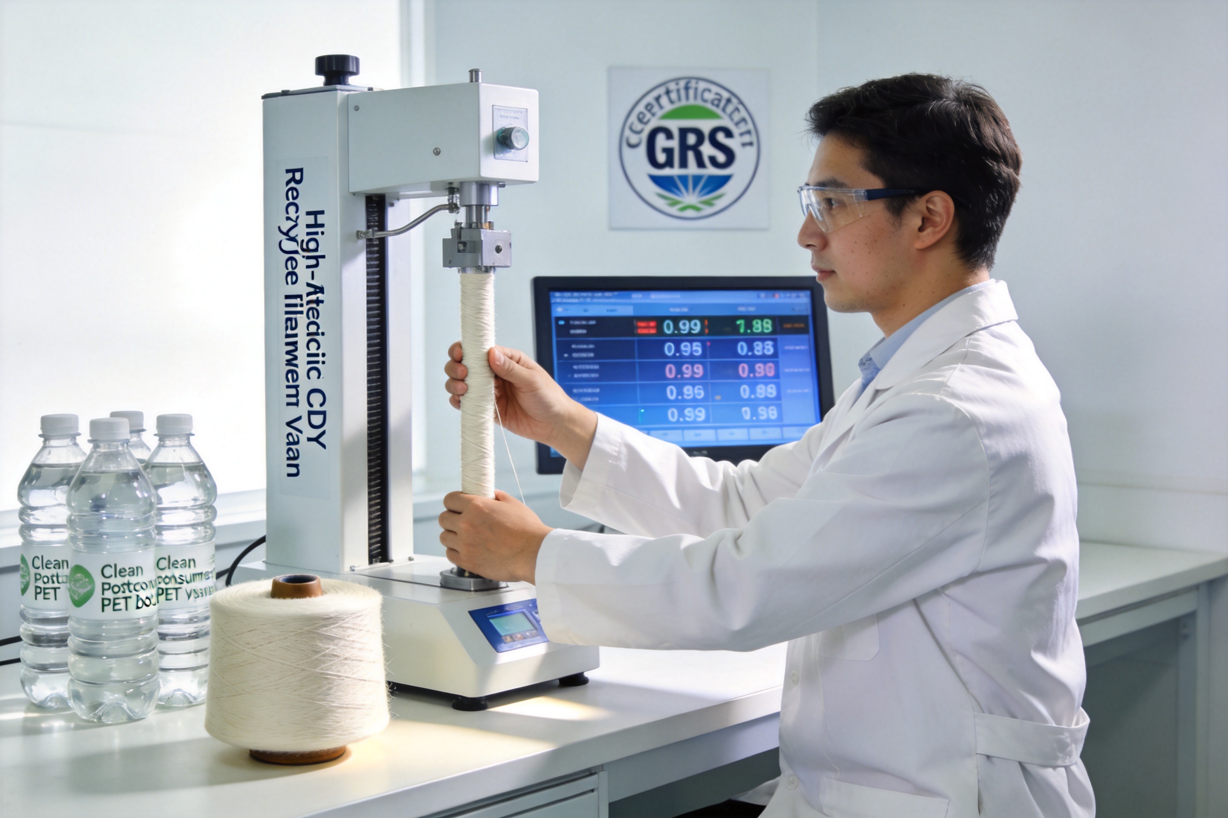 High-Tenacity Recycled CD DTY Filament Yarn: A Sustainable Performance Breakthrough in Textiles
