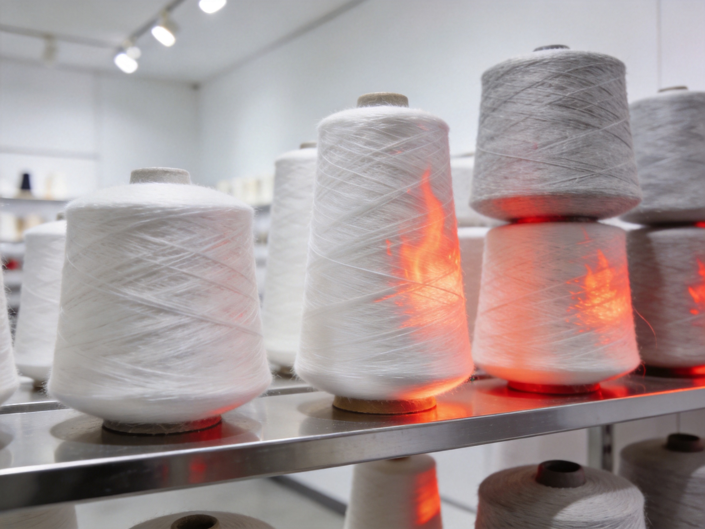 Fire-Retardant Functional Yarn for Safer High-Performance Textiles