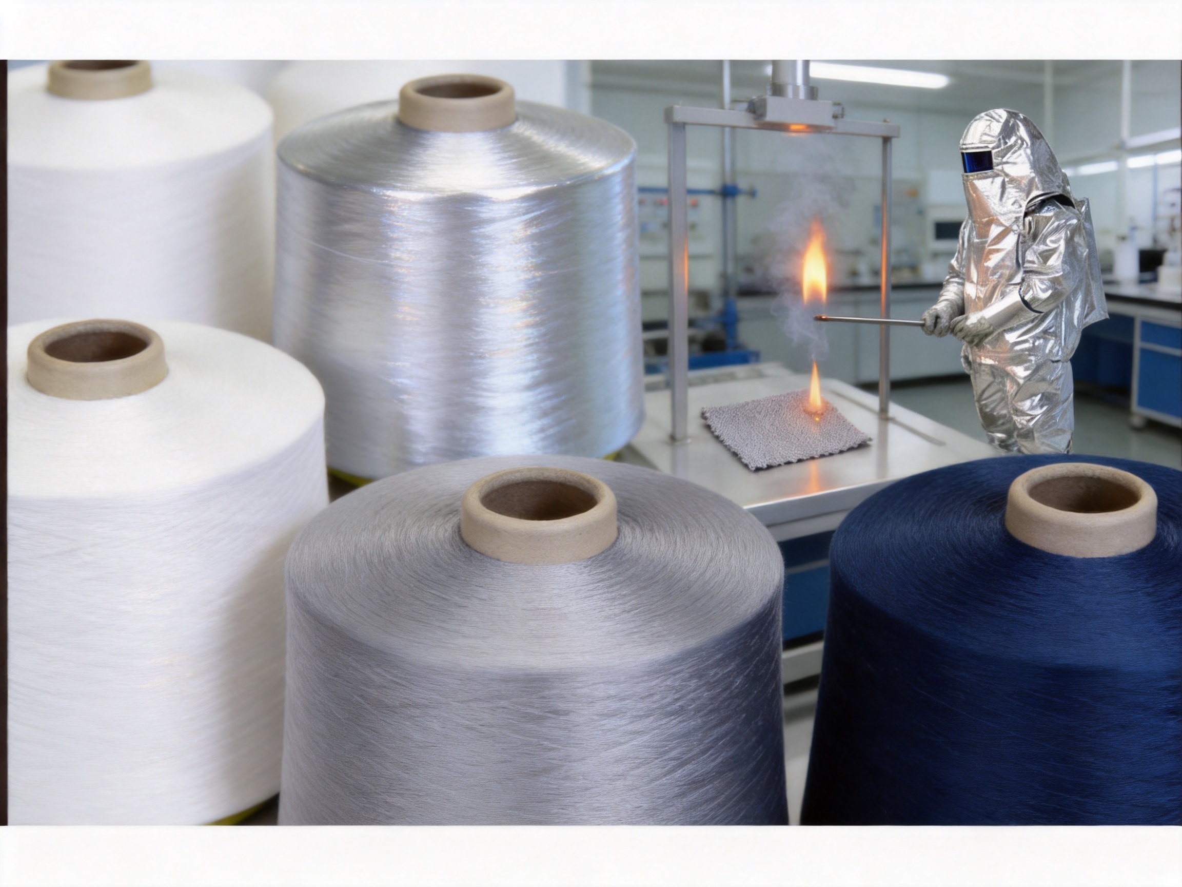 Durable Flame-Retardant Normal FDY Yarn for Safer Functional Textiles