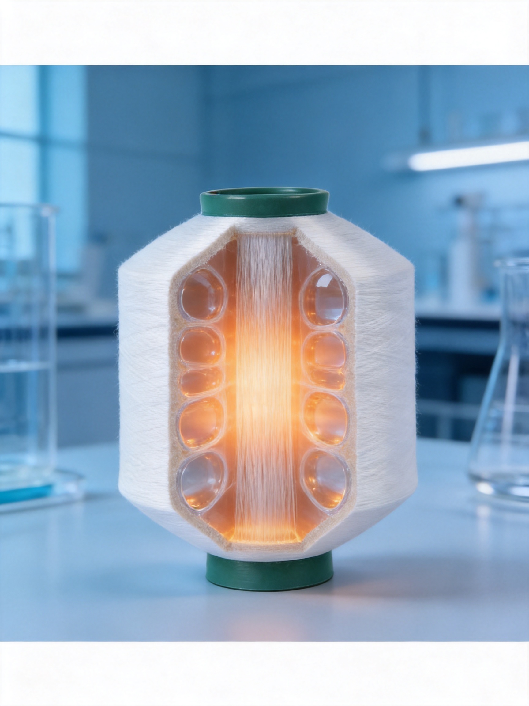 Hollow Warm Functional Yarn for Lightweight Thermal Comfort and High-Performance Textiles