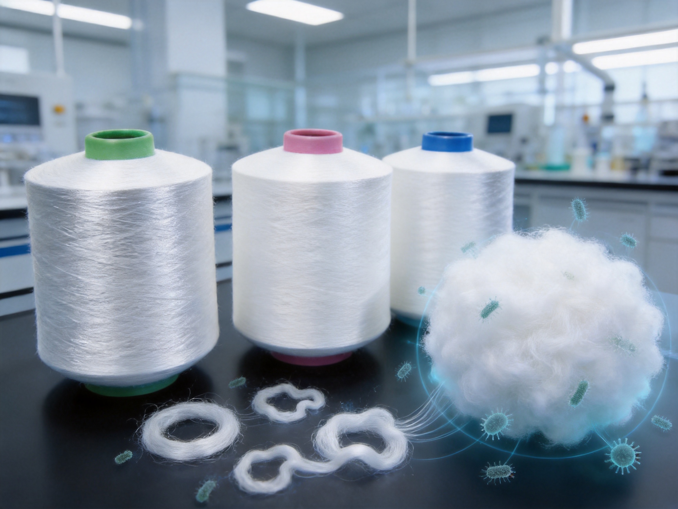 Advanced Anti-Bacterial Functional Yarn for High-Performance Textile Applications