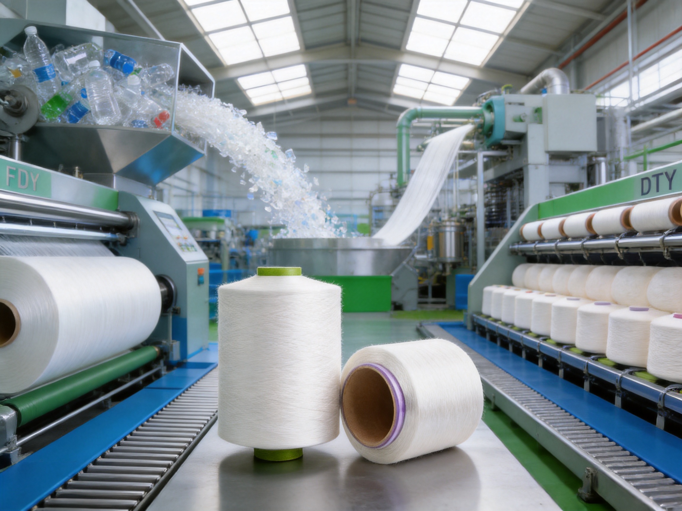 Eco-Friendly Recycled FDY and DTY Yarn for Sustainable Textile Manufacturing