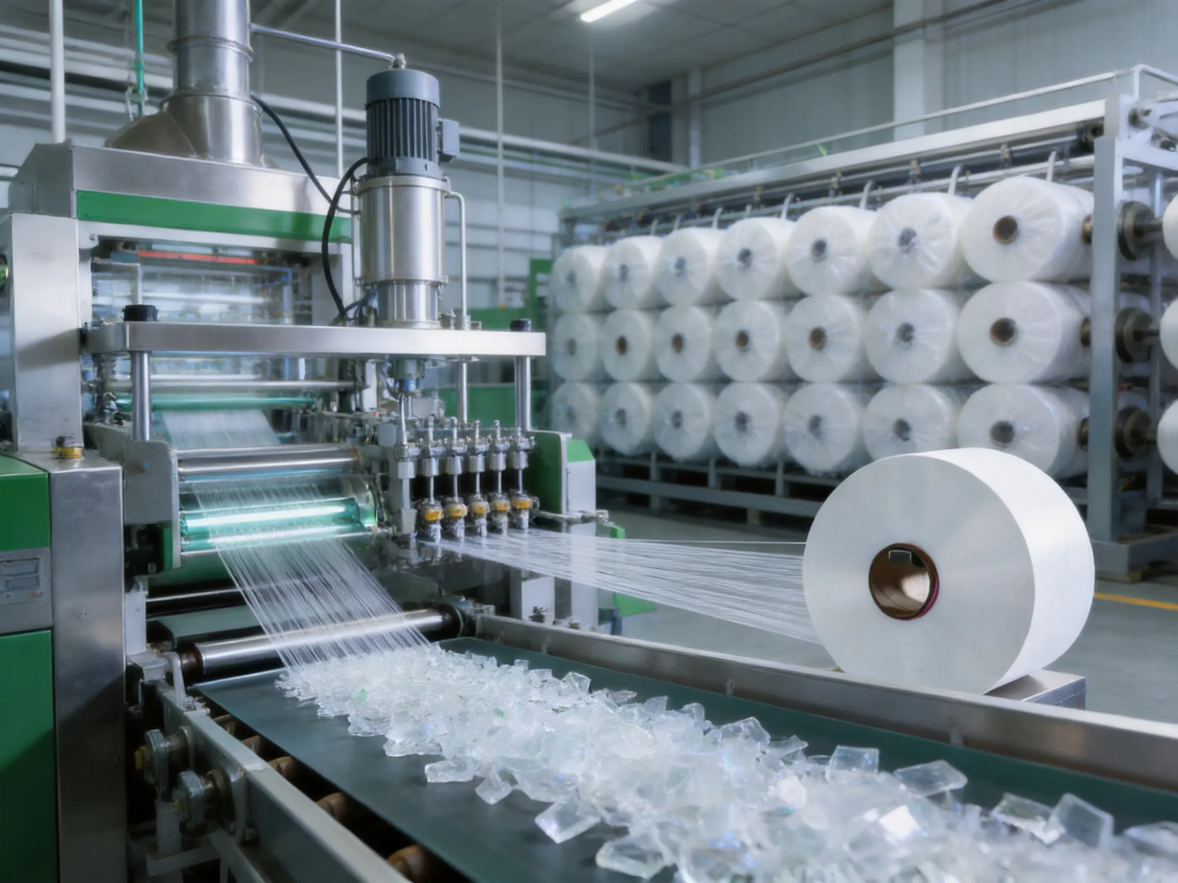 Versatile SD/FD/CD/TBR Recycled POY Yarn for Sustainable Textile Manufacturing