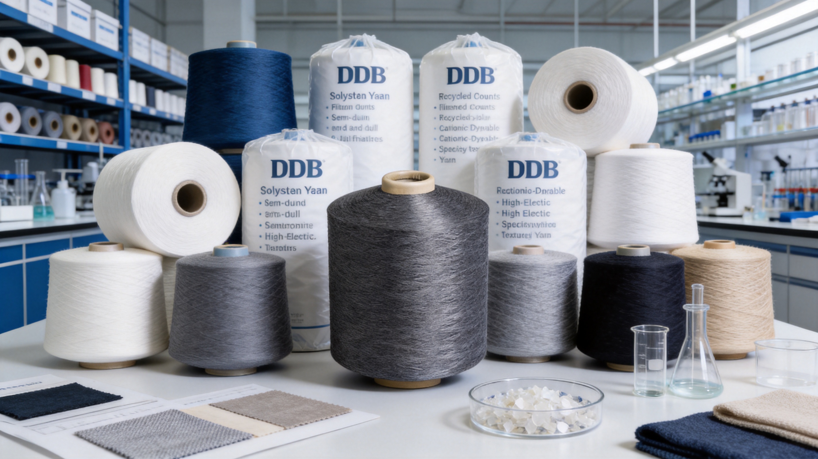 DDB Yarn: A Flexible Solution for Functional, Recycled, and High-Performance Textile Manufacturing